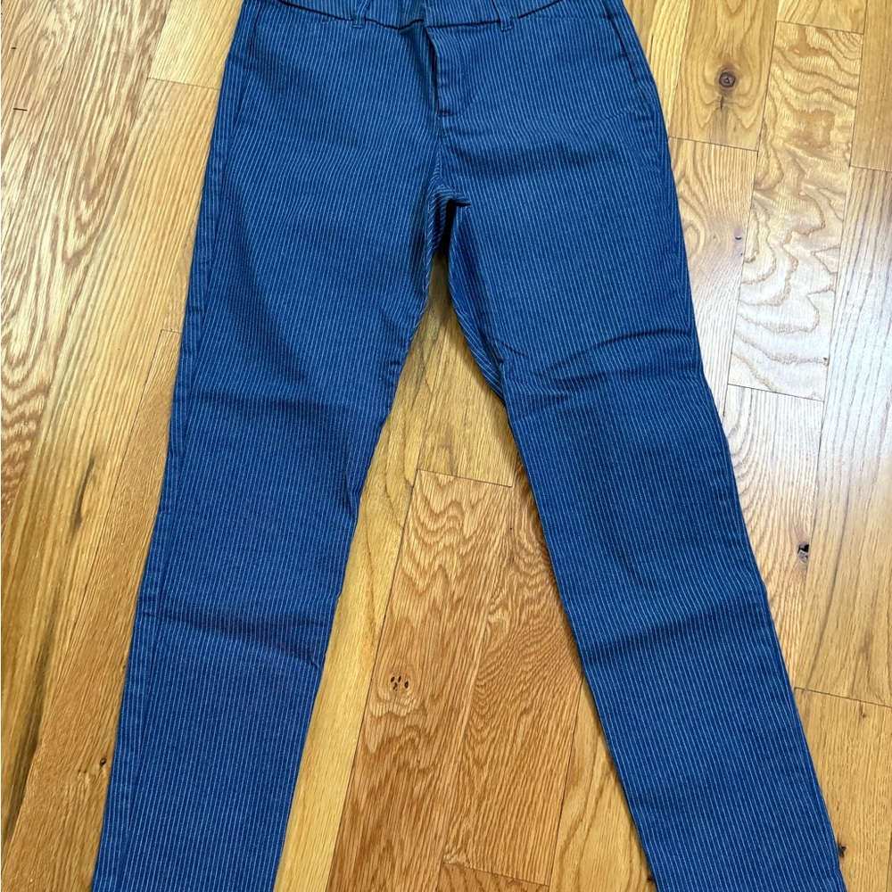 Old Navy Blue Striped Pants
